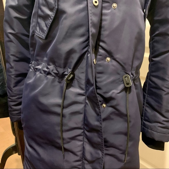 Aritzia Community “Archetype” Winter Jacket [oversize, navy, down feathers] - Picture 10 of 16